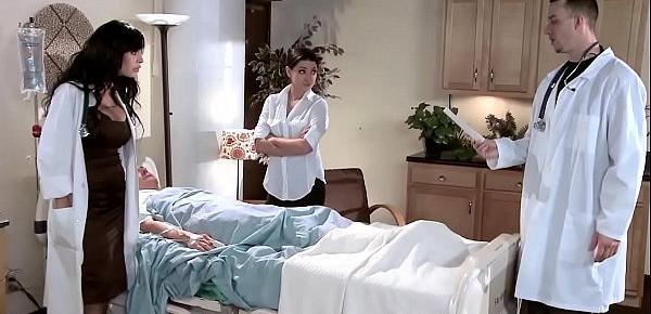  Brazzers - Doctor Adventures -  Genital Hospital scene starring Angelina Valentine and Chris Strokes